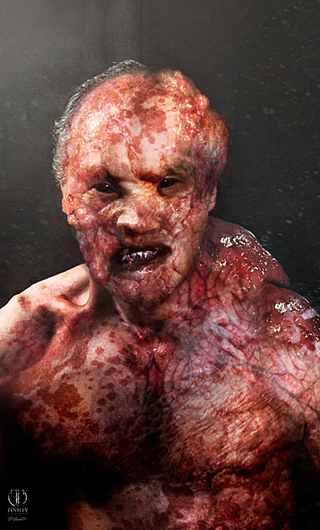 Illustration for article titled An even more revolting vision of American Horror Story Asylum's aliens